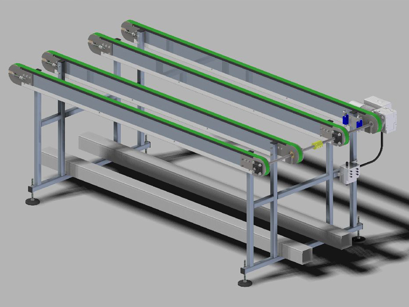 Mehrfachgurtfördermodule